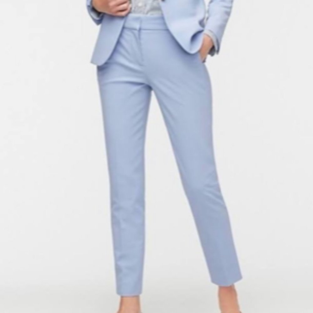 J. Crew Cameron Slim Crop pant in four season stretch, 10T